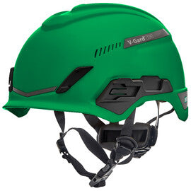 MSA V-Gard® H1 Safety Helmet HDPE Cap Style Climbing Helmet With Ratchet Suspension-eSafety Supplies, Inc