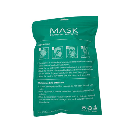Disposable Mask - Blue with Earloop - 20 Masks-eSafety Supplies, Inc
