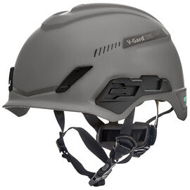 MSA V-Gard® H1 Safety Helmet HDPE Cap Style Climbing Helmet With Ratchet Suspension-eSafety Supplies, Inc