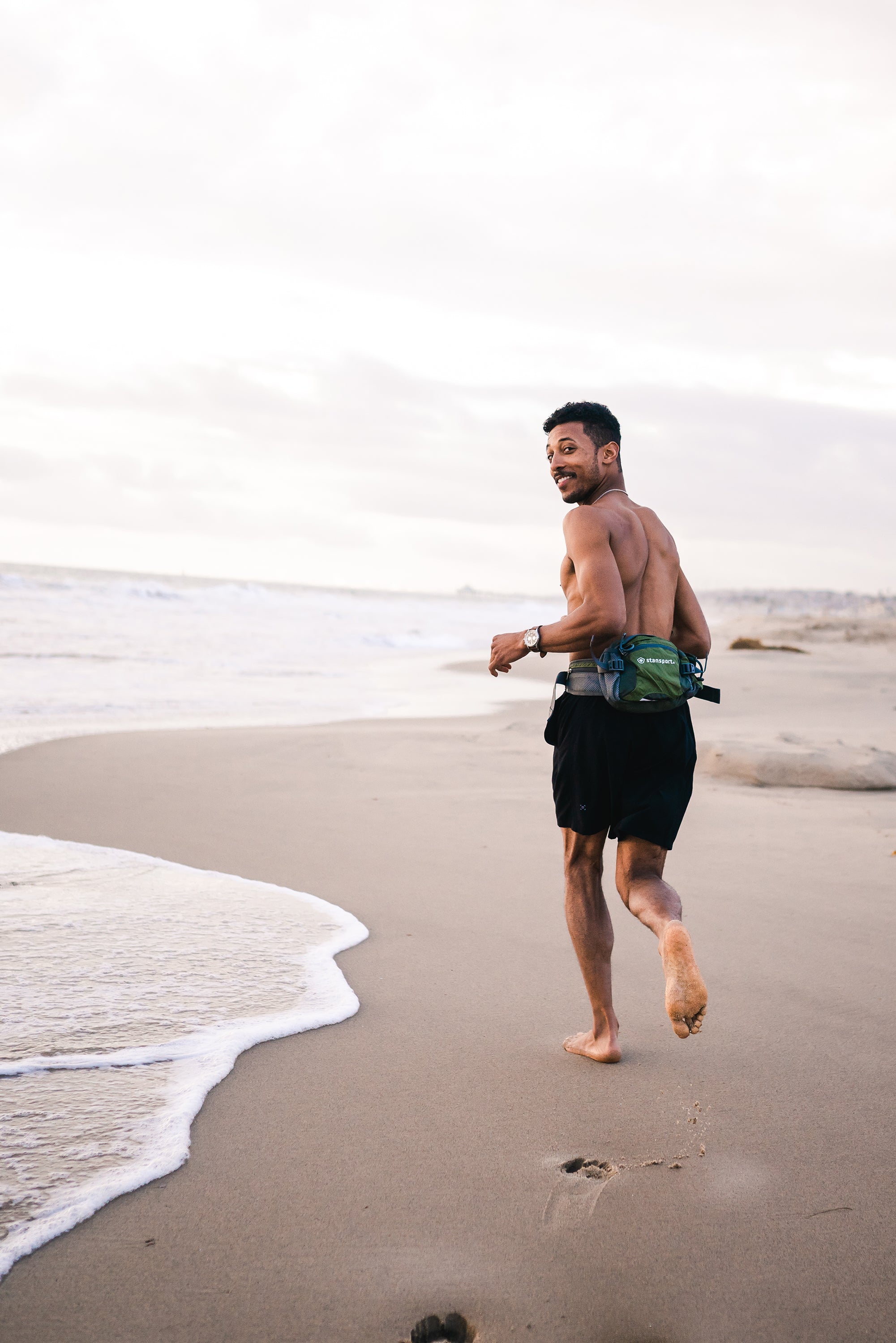 Waist/Shoulder Pack W/Bottle Holder - Olive - 5 Liter-eSafety Supplies, Inc