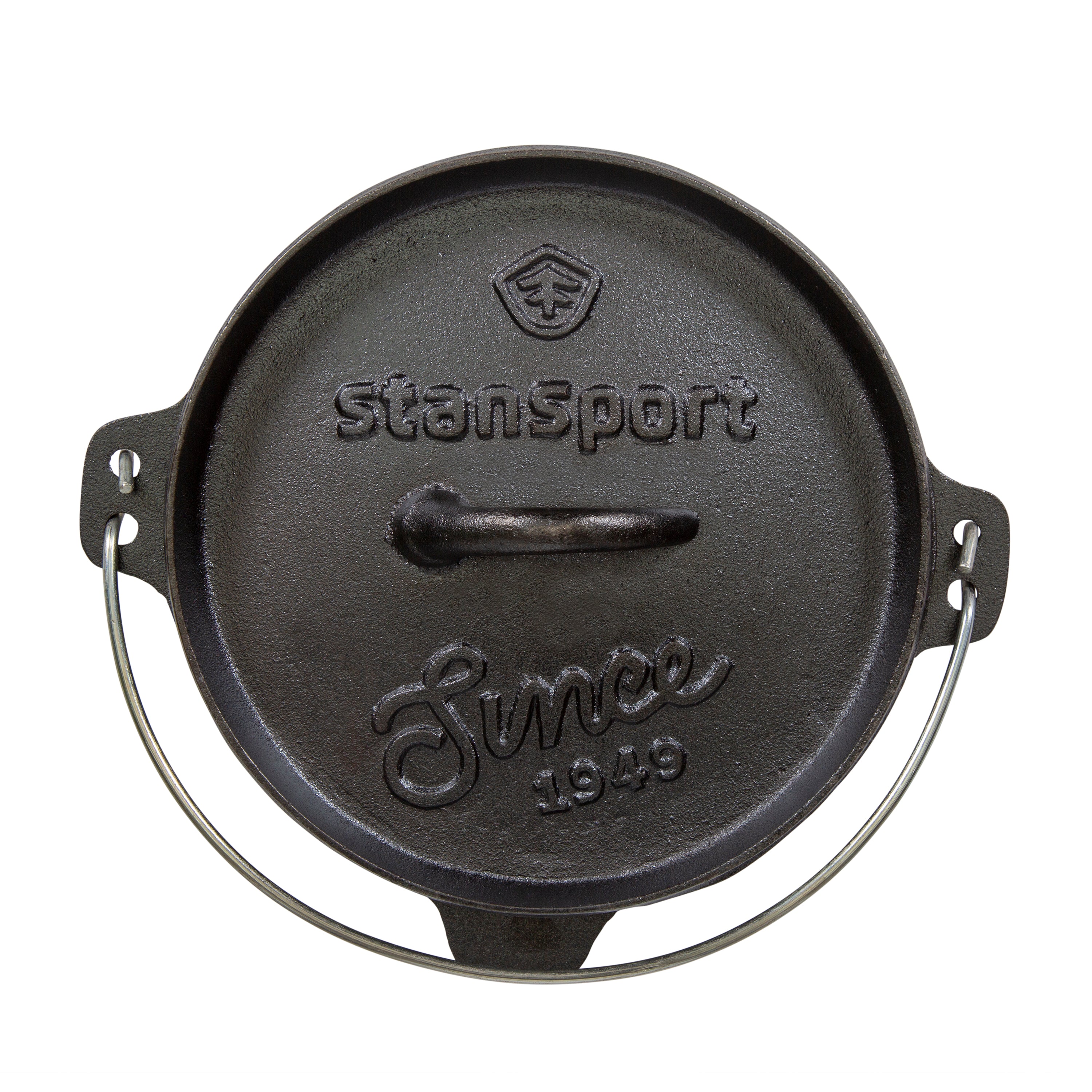 Pre-Seasoned Cast Iron Dutch Oven - 2 Qt - Without Legs-eSafety Supplies, Inc