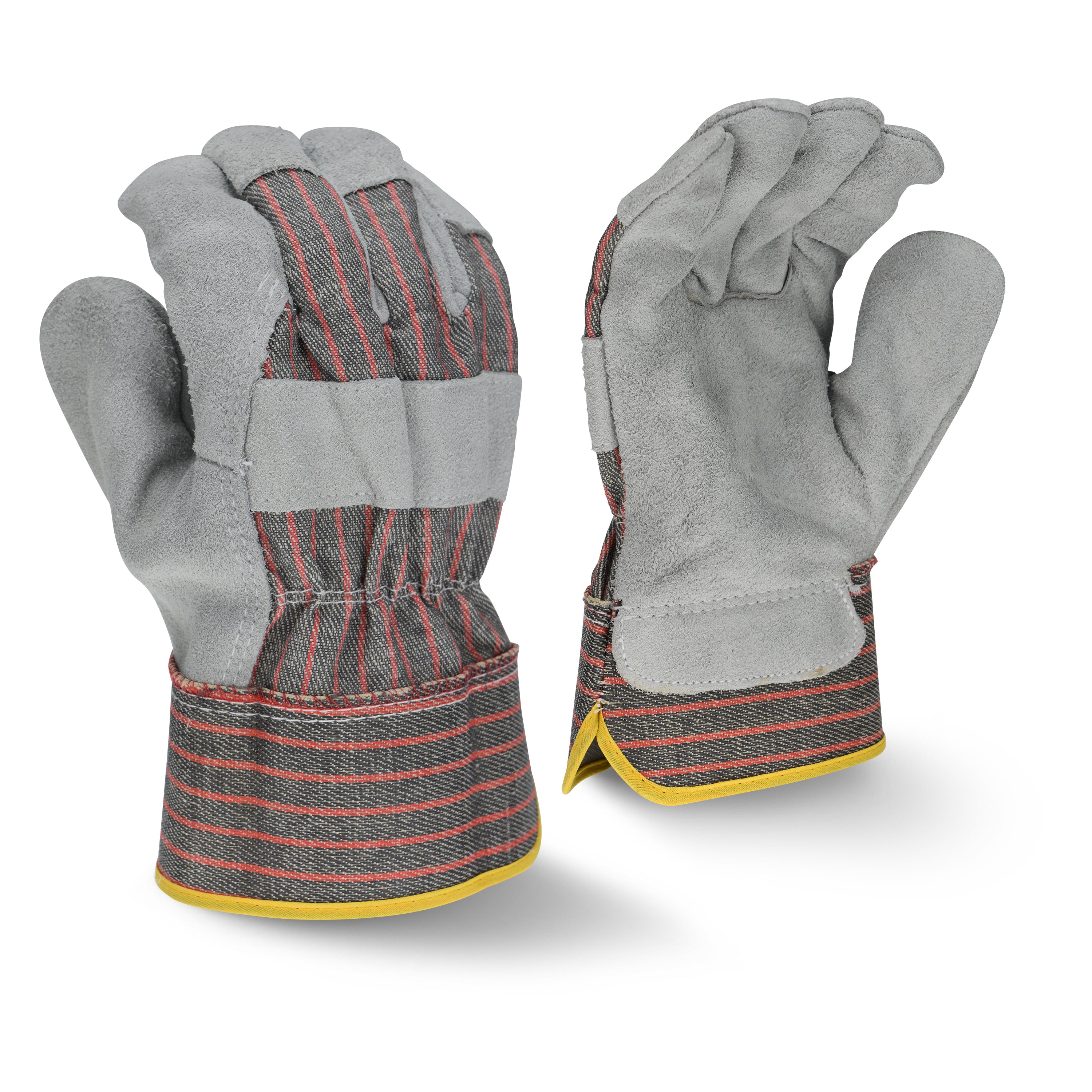 Radians RWG3103 Economy Shoulder Gray Split Cowhide Leather Glove-eSafety Supplies, Inc