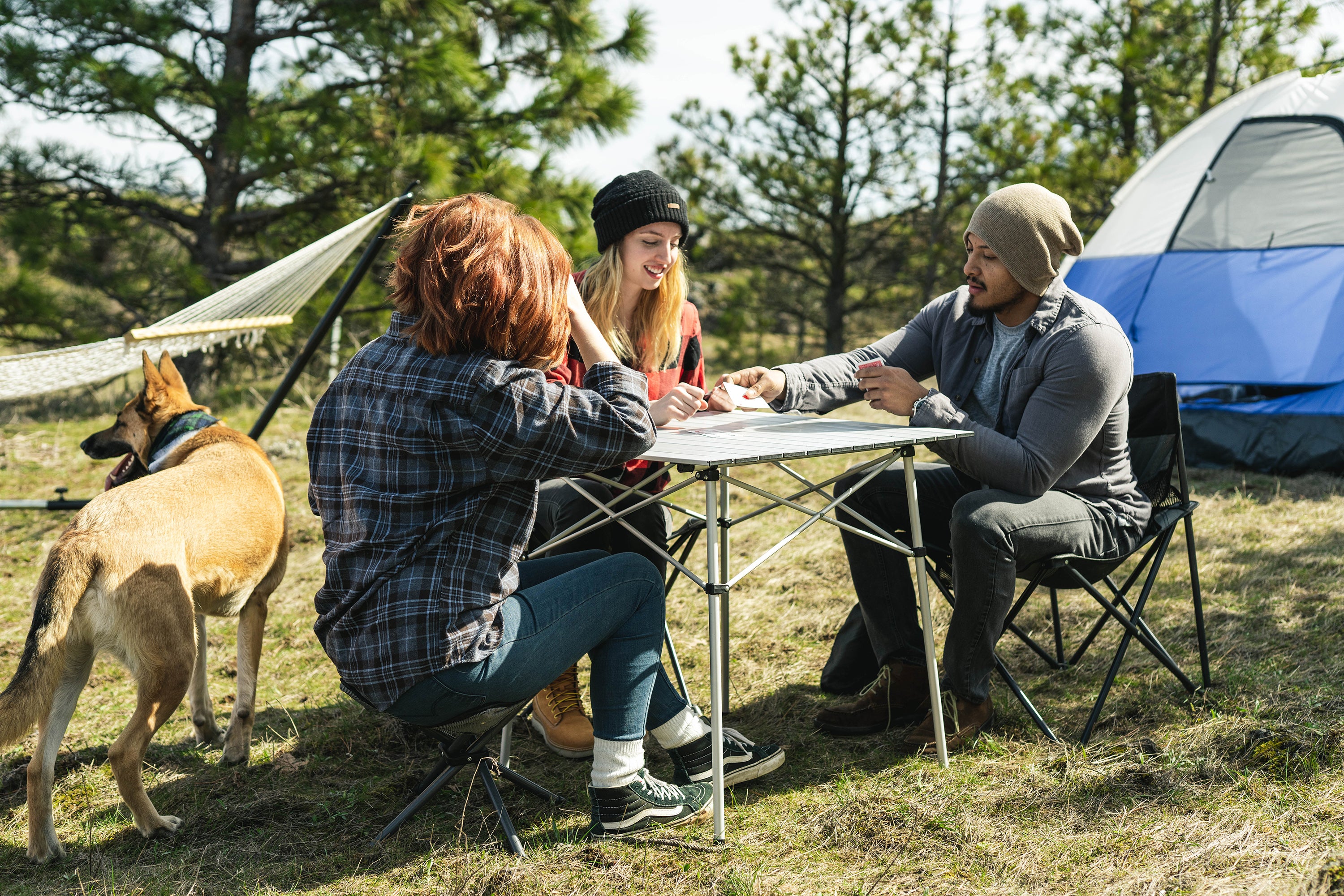 Aluminum Folding Table With Aluminum Top-27.5X27.5X27.5In-eSafety Supplies, Inc