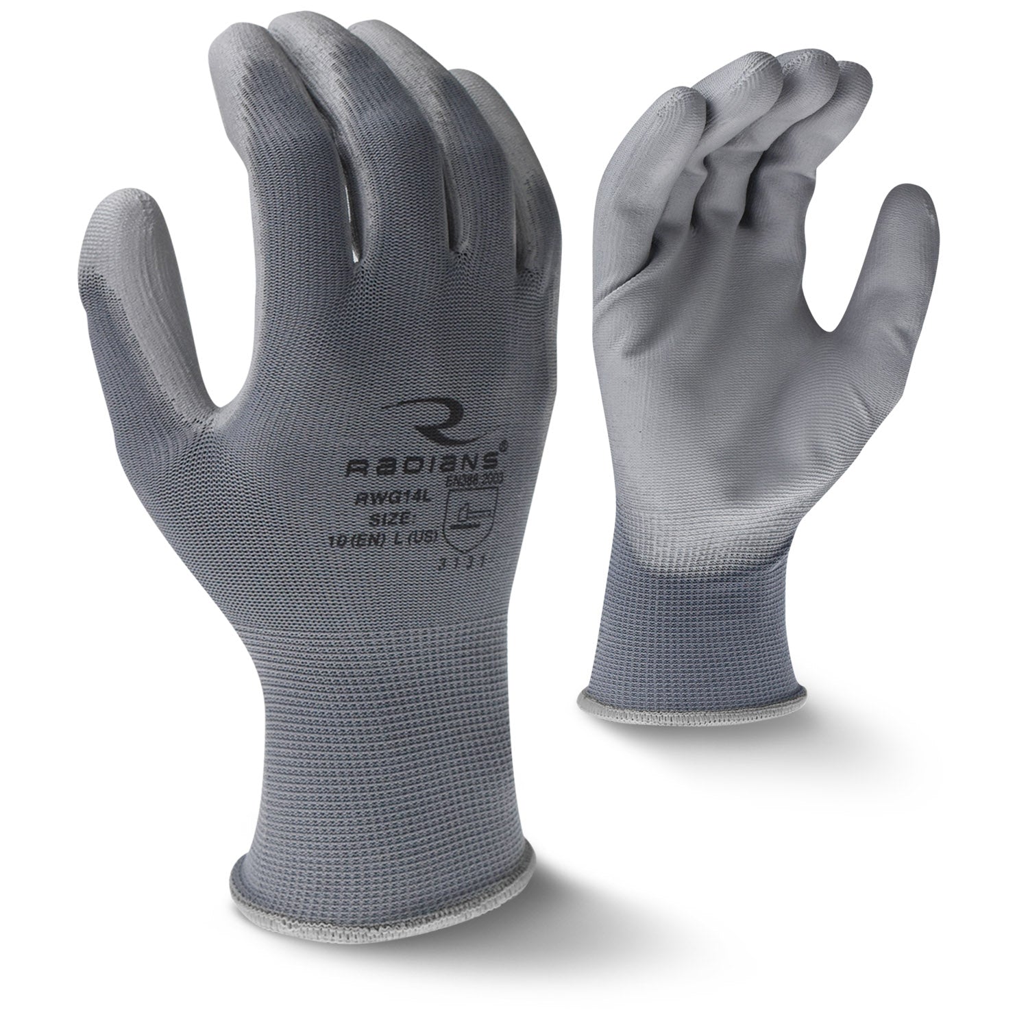 Radians RWG14 PU Palm Coated Glove-eSafety Supplies, Inc