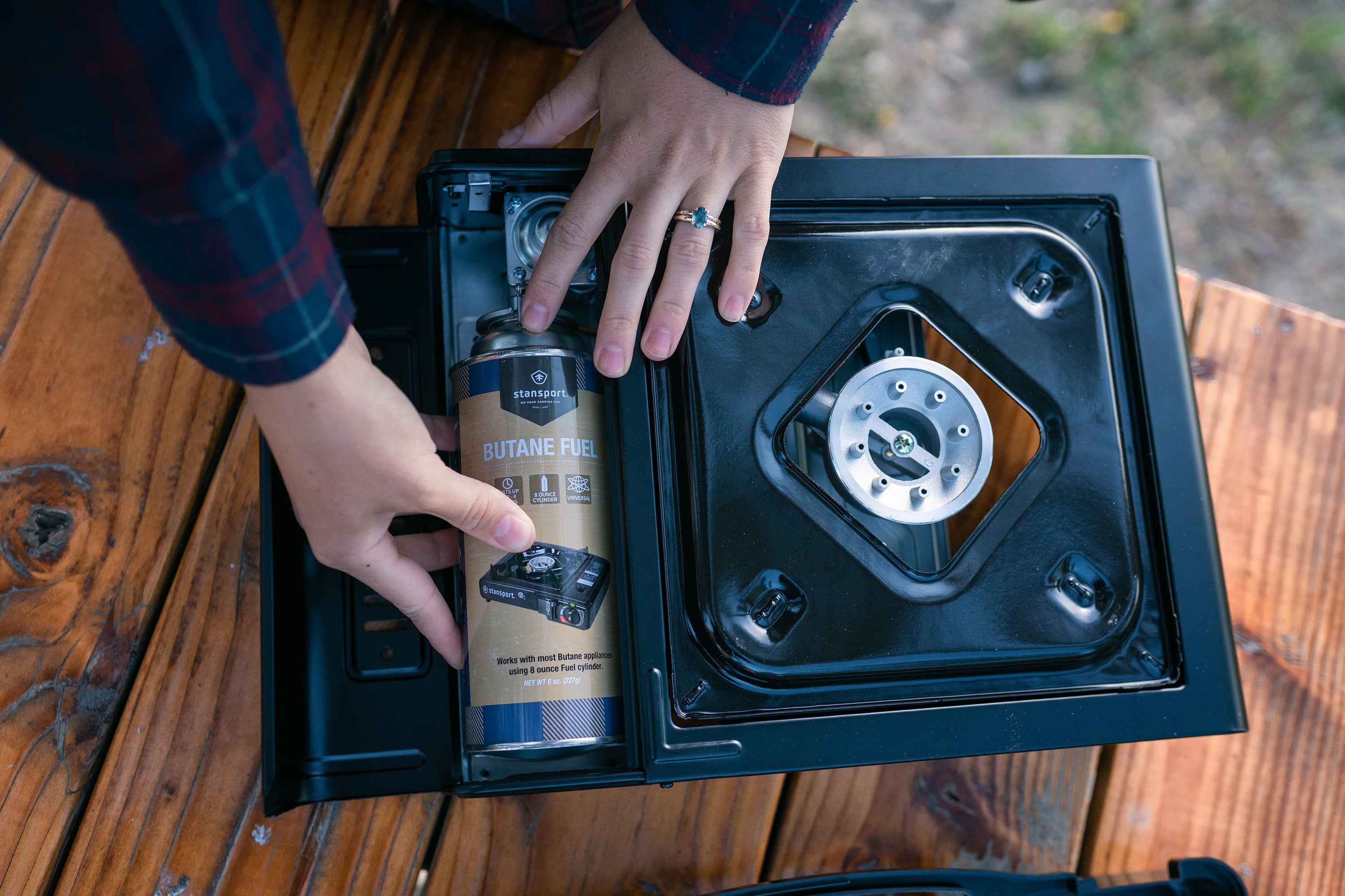 Butane Canister - 8 Ounce-eSafety Supplies, Inc