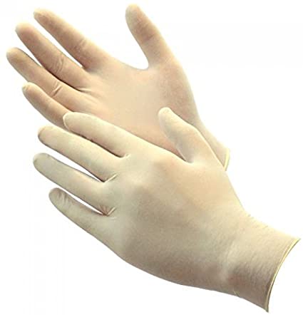 Latex Powder Free Gloves 4 Mil Powder Free Box of (100) Med Size-eSafety Supplies, Inc