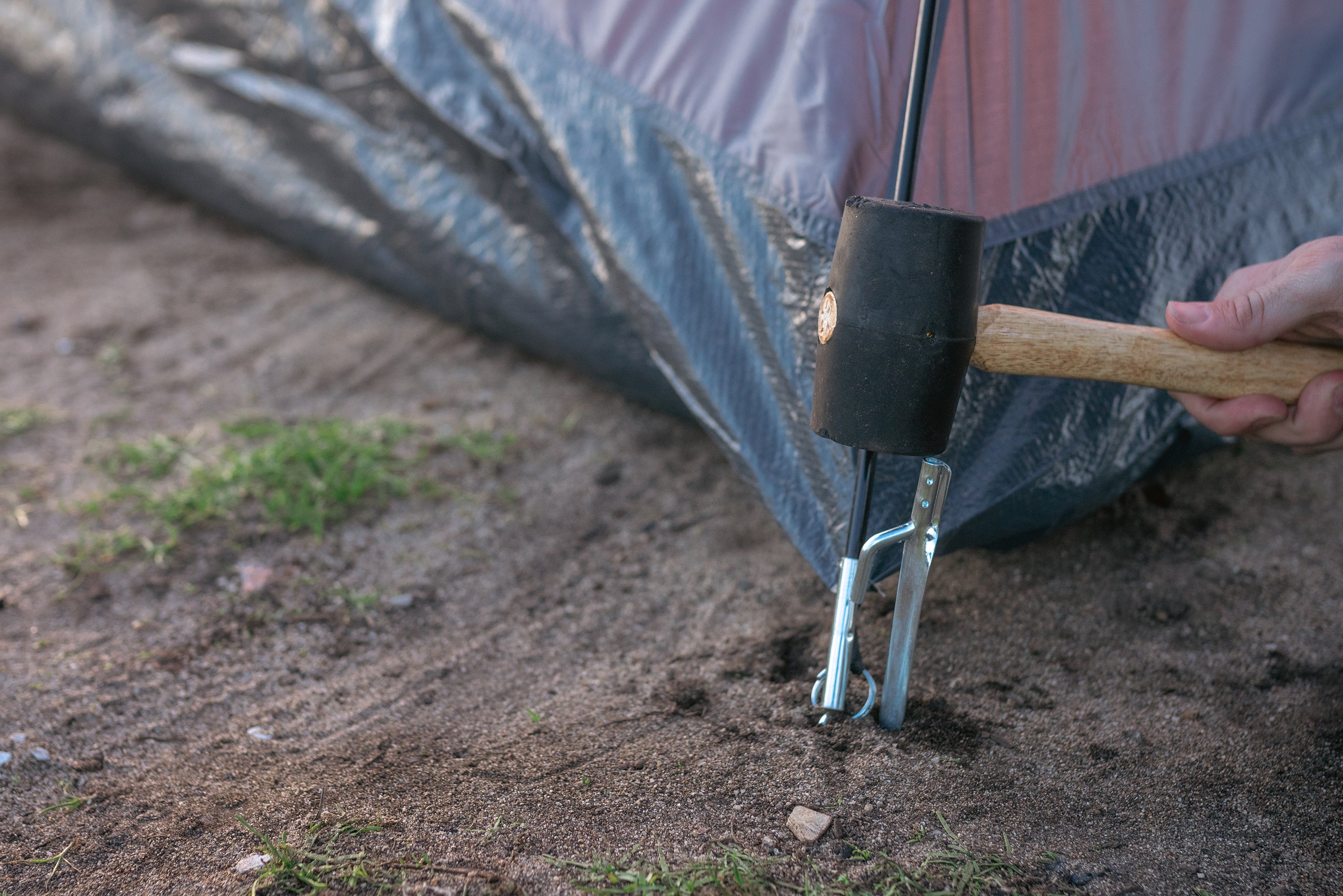 Tent Stakes - 12 Inch Steel - 4 Pack-eSafety Supplies, Inc