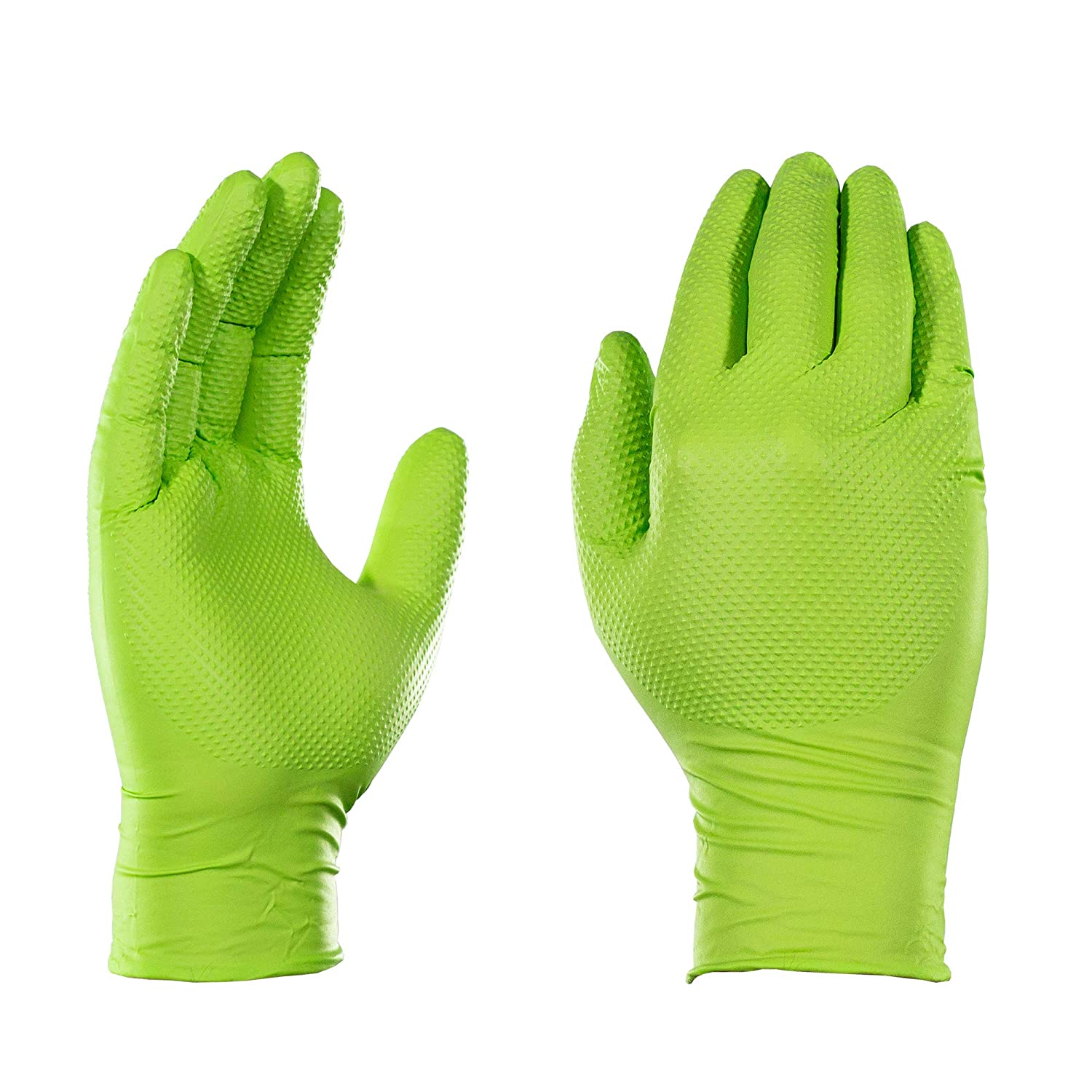 The Hulk- Green Nitrile Industrial Grade 8 mil-eSafety Supplies, Inc