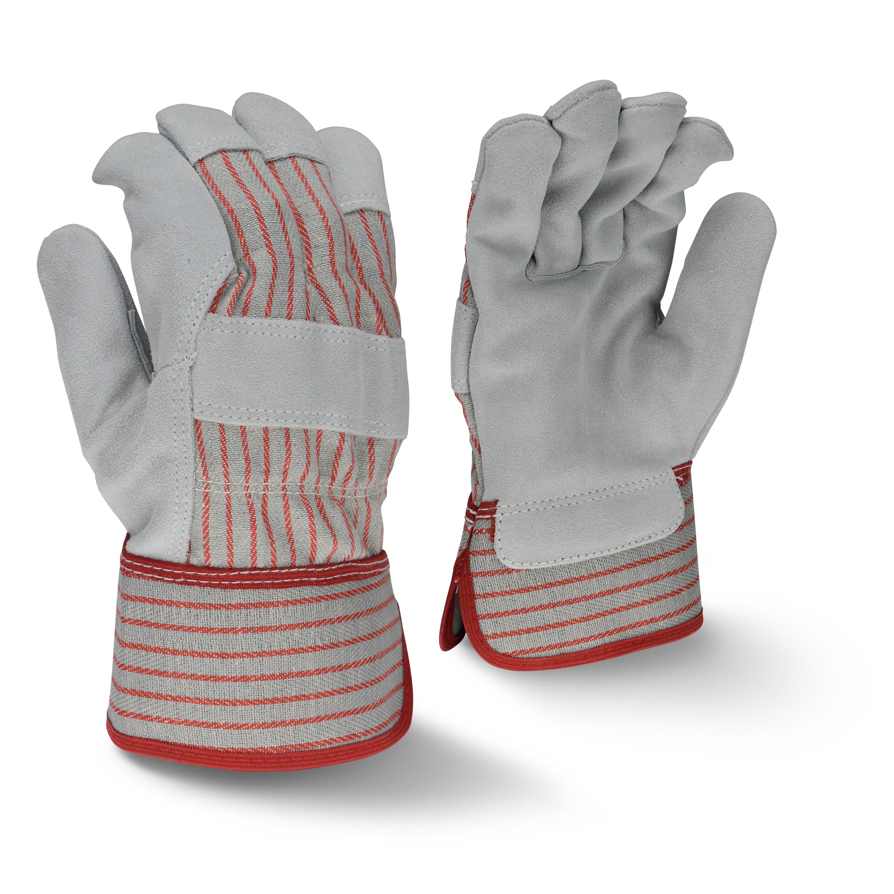Radians RWG3105 Fleece Lined Economy Shoulder Gray Split Leather Glove - Size L-eSafety Supplies, Inc