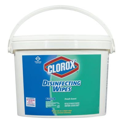 Clorox Disinfecting Wipes, 7 x 8, Fresh Scent, 700/Bucket-eSafety Supplies, Inc