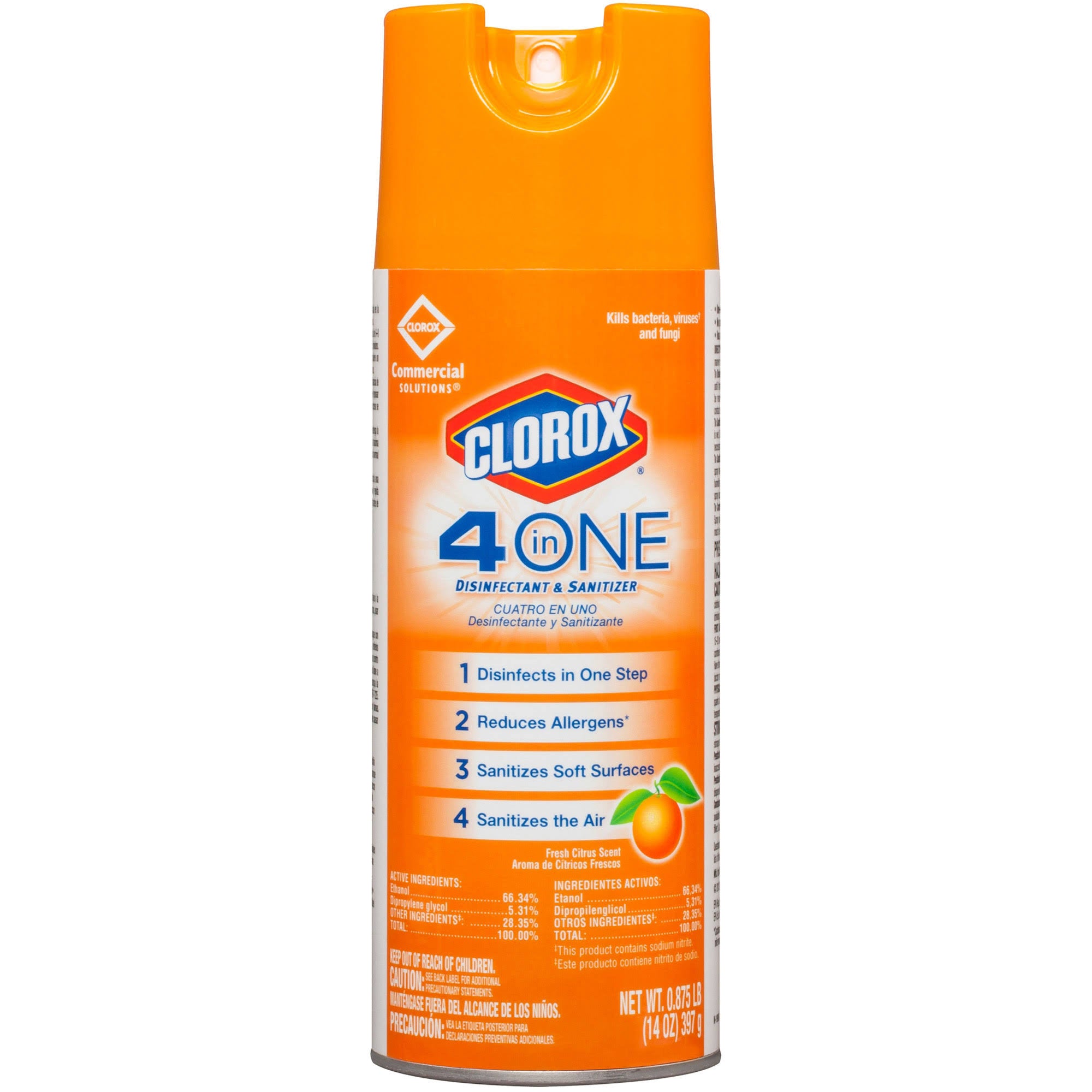 Clorox® 4 in One Disinfectant and Sanitizer-eSafety Supplies, Inc