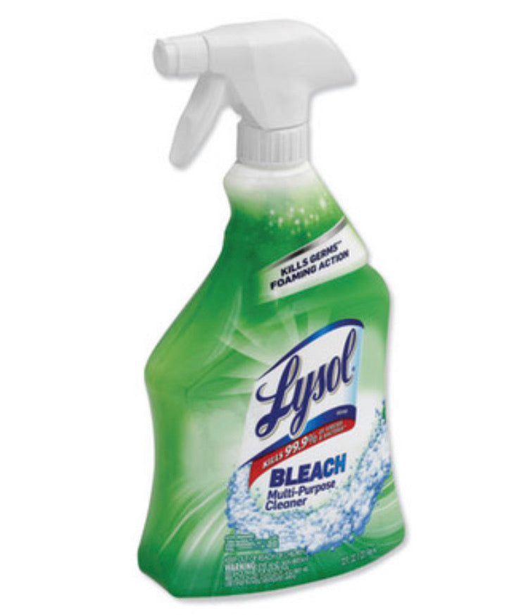 Lysol Multi-Purpose Cleaner/Disinfectant with Bleach, 32oz-eSafety Supplies, Inc