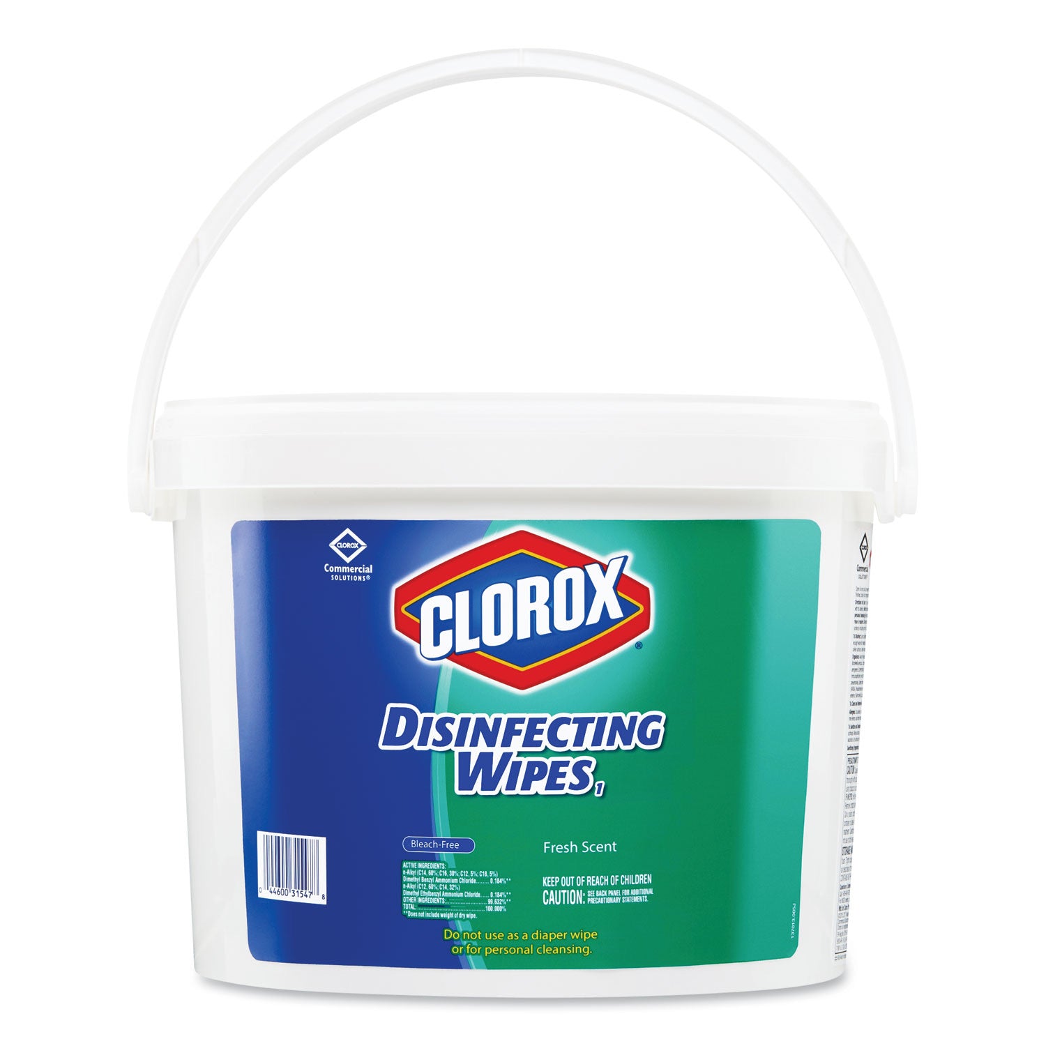 Clorox Disinfecting Wipes, 7 x 8, Fresh Scent, 700/Bucket-eSafety Supplies, Inc