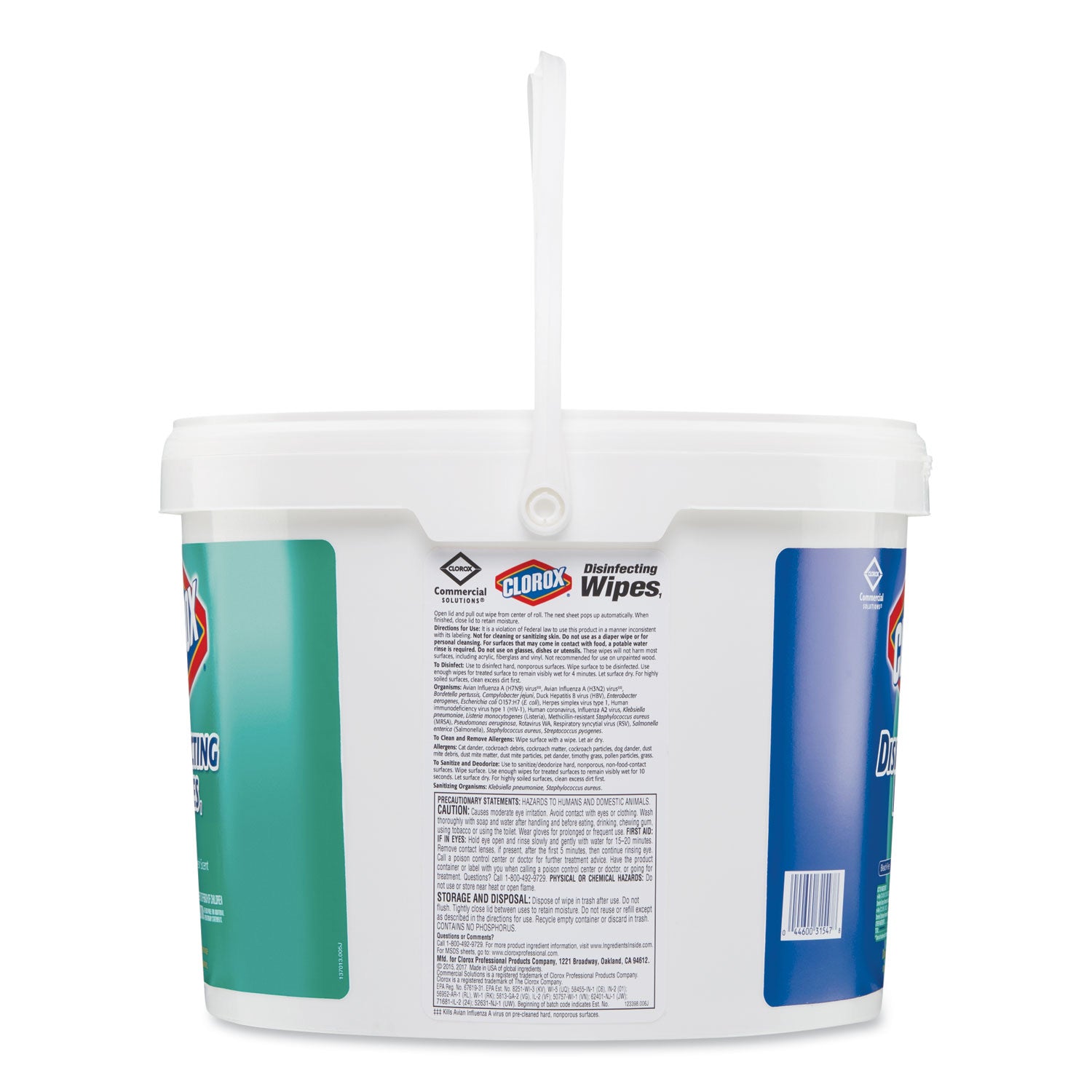 Clorox Disinfecting Wipes, 7 x 8, Fresh Scent, 700/Bucket-eSafety Supplies, Inc