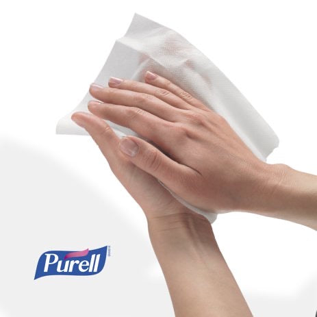 Purell Hand Sanitizing Wipes, Clean Refreshing Scent, Canister, 40 Soft Wipes-eSafety Supplies, Inc