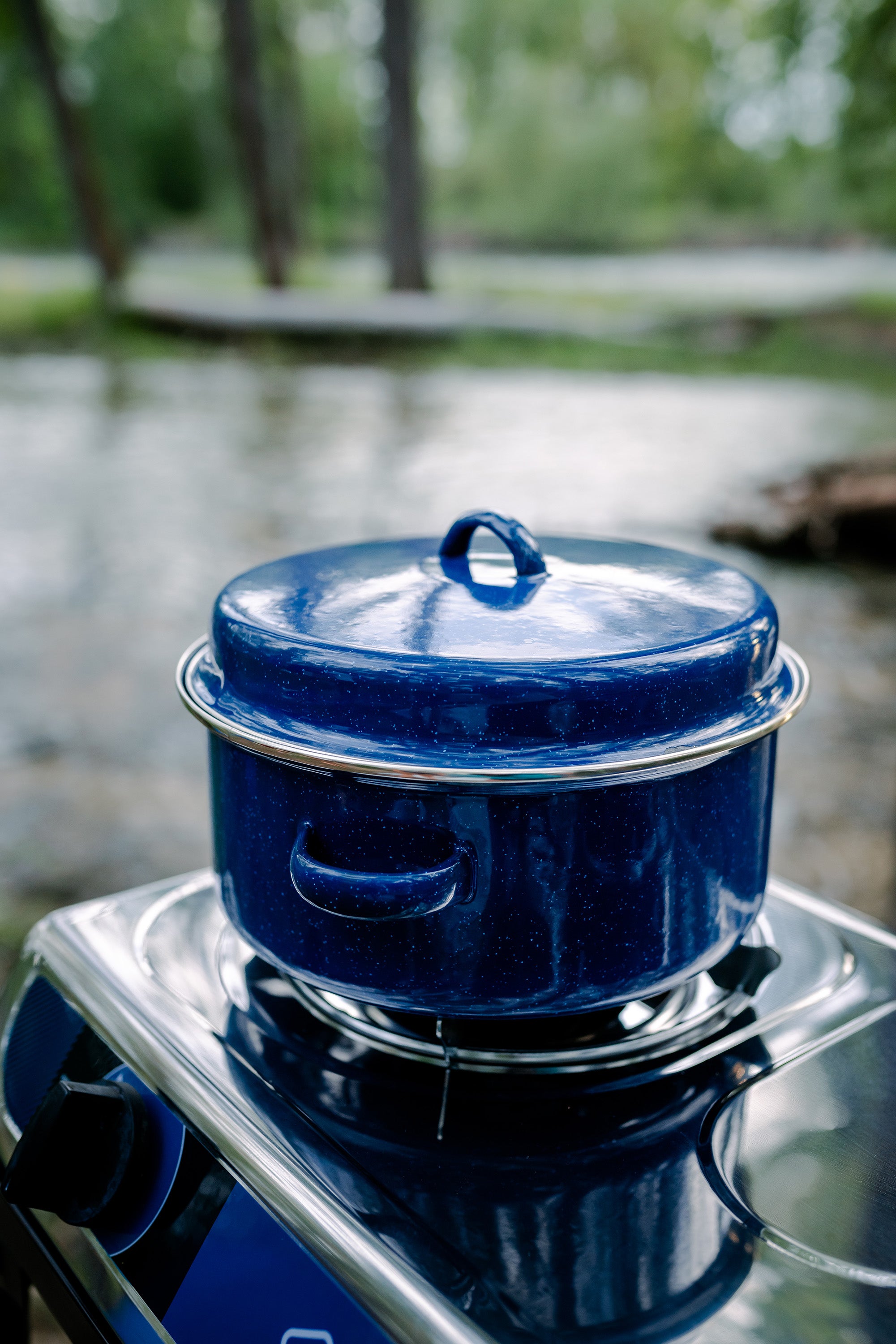 Enamel Cook Pot With Lid - 5 Quart-eSafety Supplies, Inc