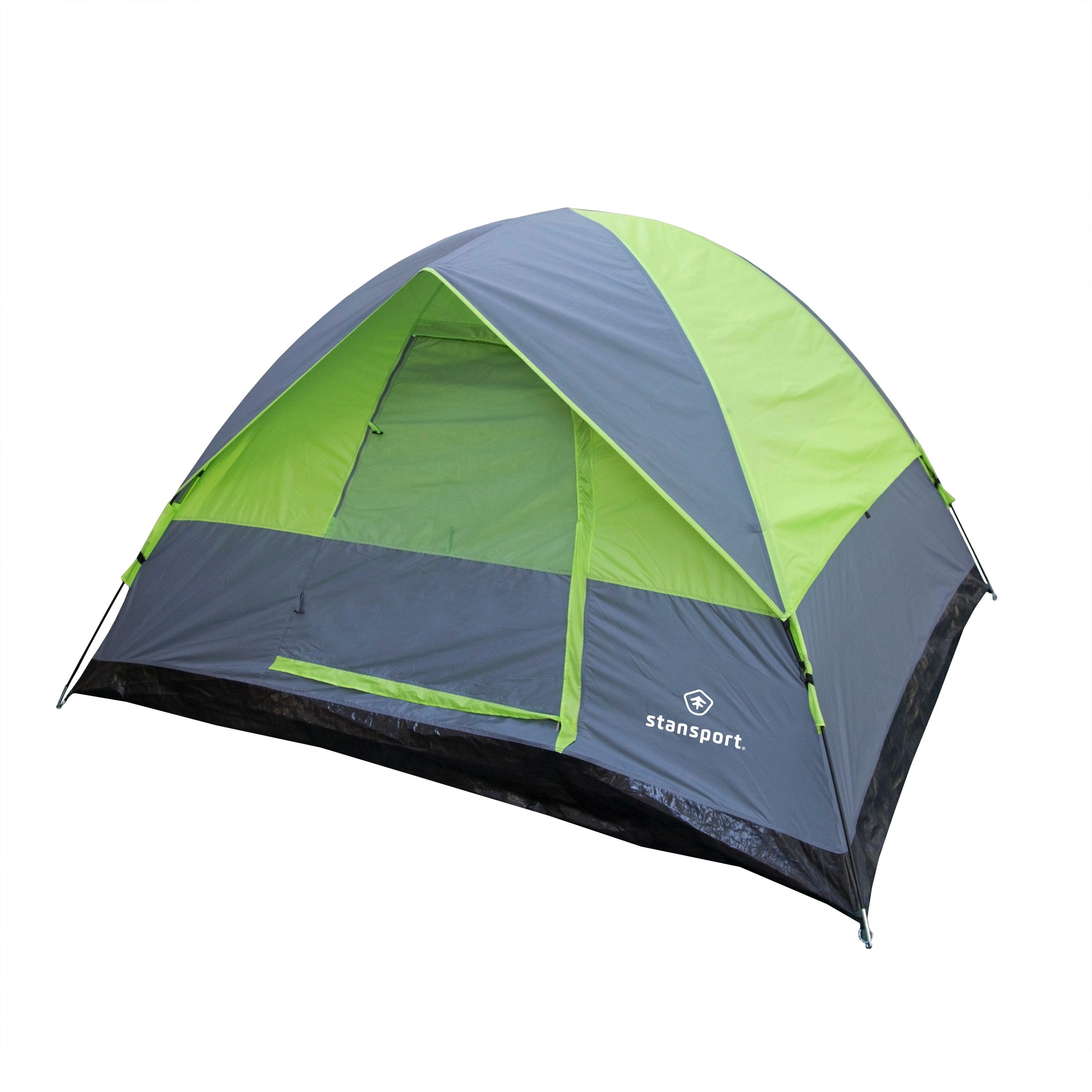 Cedar Creek 3 Season Tent-8 Ft X 7Ft X 54 In-Green/Grey Trim-eSafety Supplies, Inc