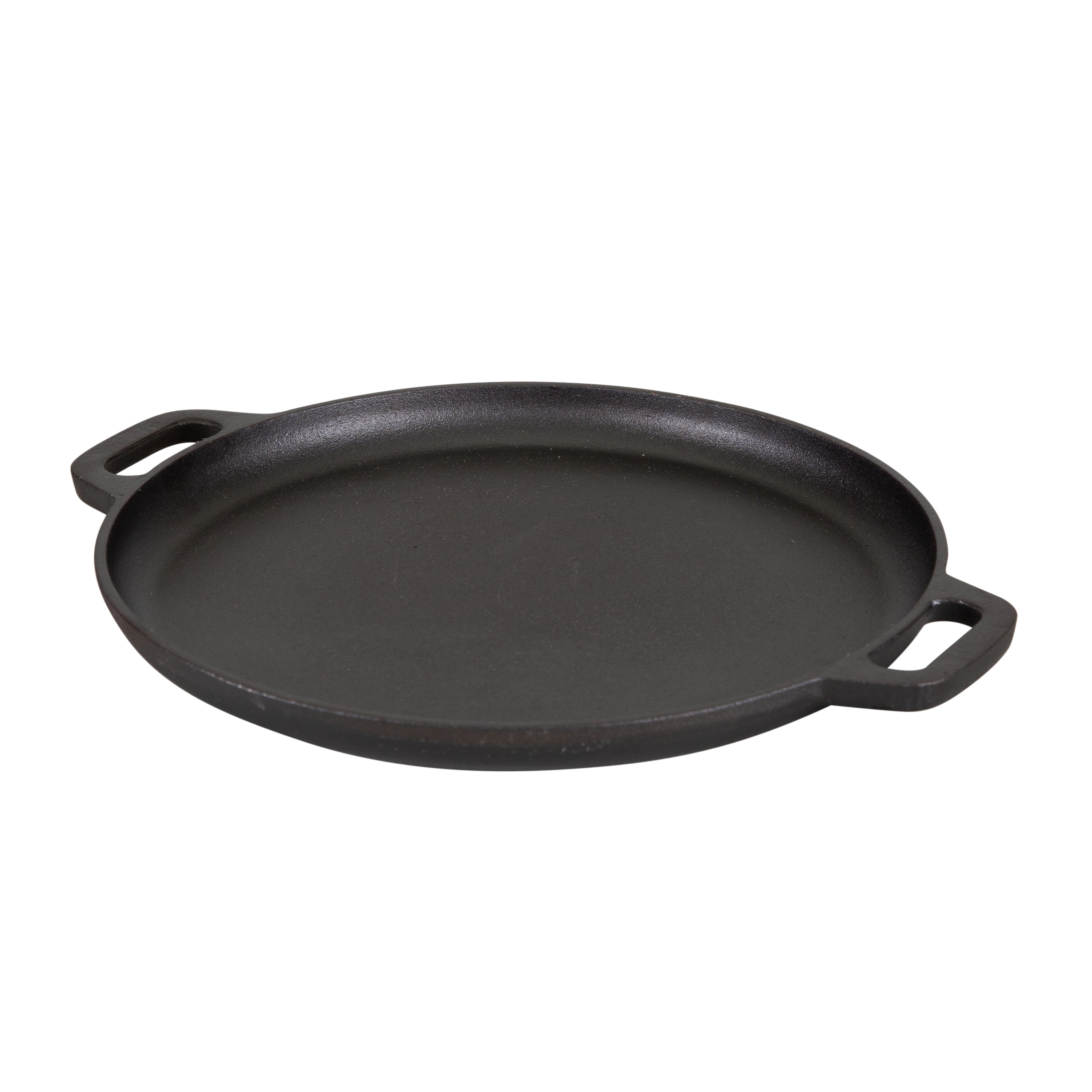 Pre-Seasoned Cast Iron Pizza Pan - 16.5 Inch-eSafety Supplies, Inc