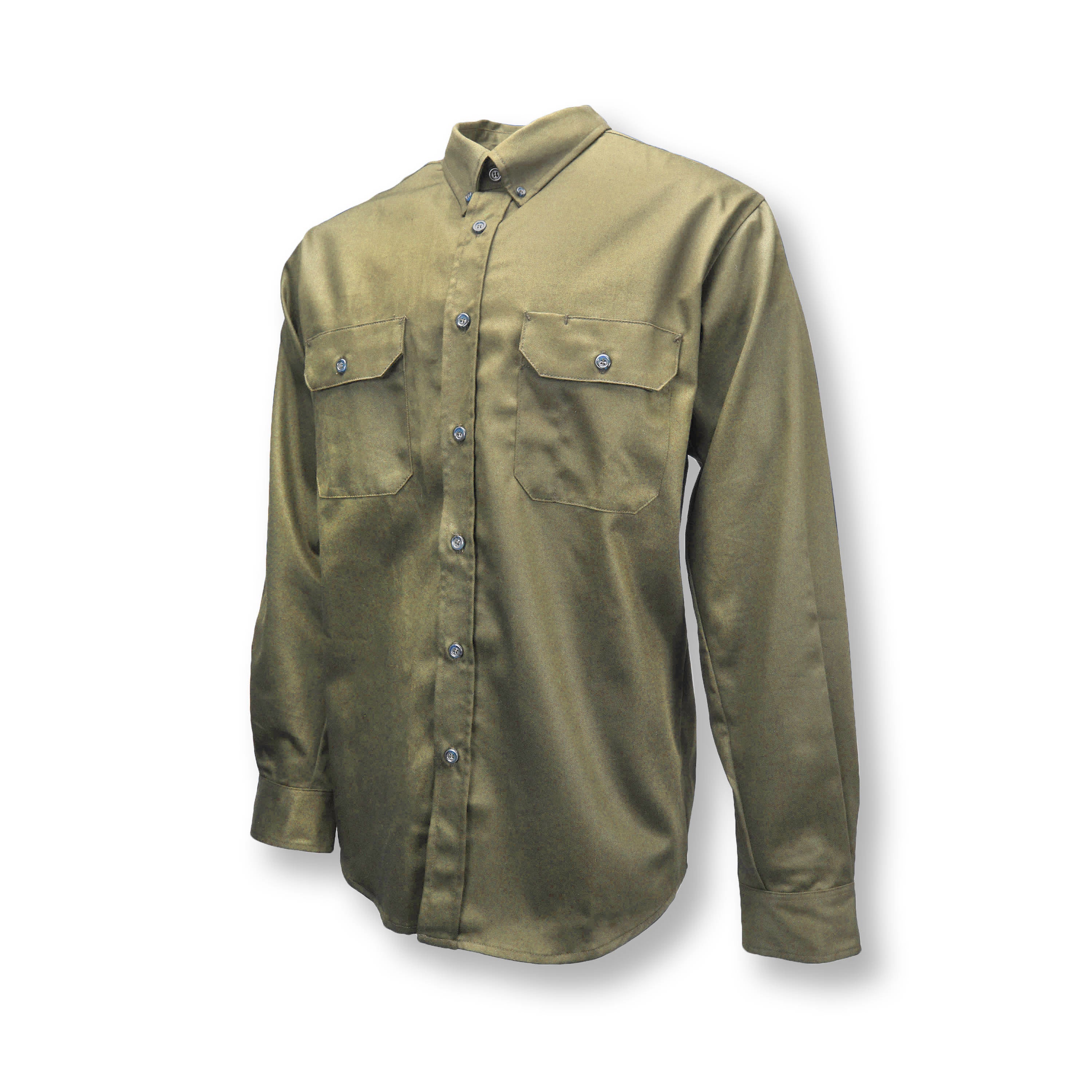 Radians FRS-003 Volcore™ Long Sleeve Cotton Button Down FR Shirt-eSafety Supplies, Inc