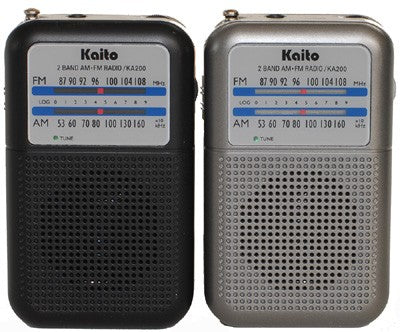 Kaito KA200 Pocket AM/FM Radio-eSafety Supplies, Inc