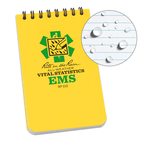 3 X 5 Notebook - Ems-eSafety Supplies, Inc
