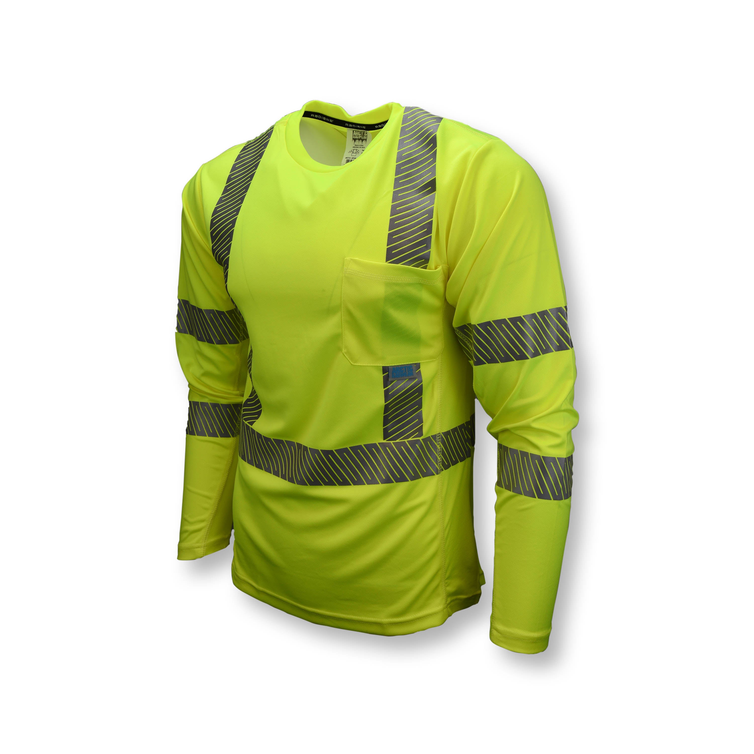 Radians ST31-3 Long Sleeve Cooling T-Shirt - Green-eSafety Supplies, Inc