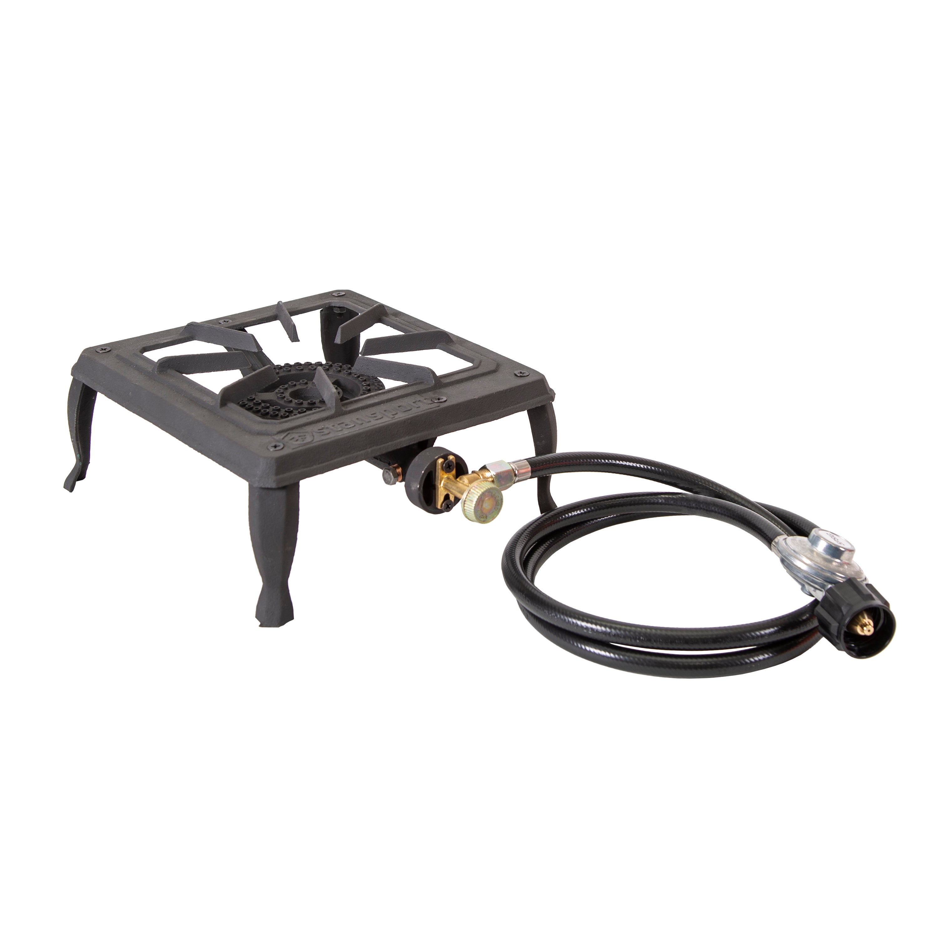 Cast Iron Stove - Single Burner With Regulator Hose-eSafety Supplies, Inc