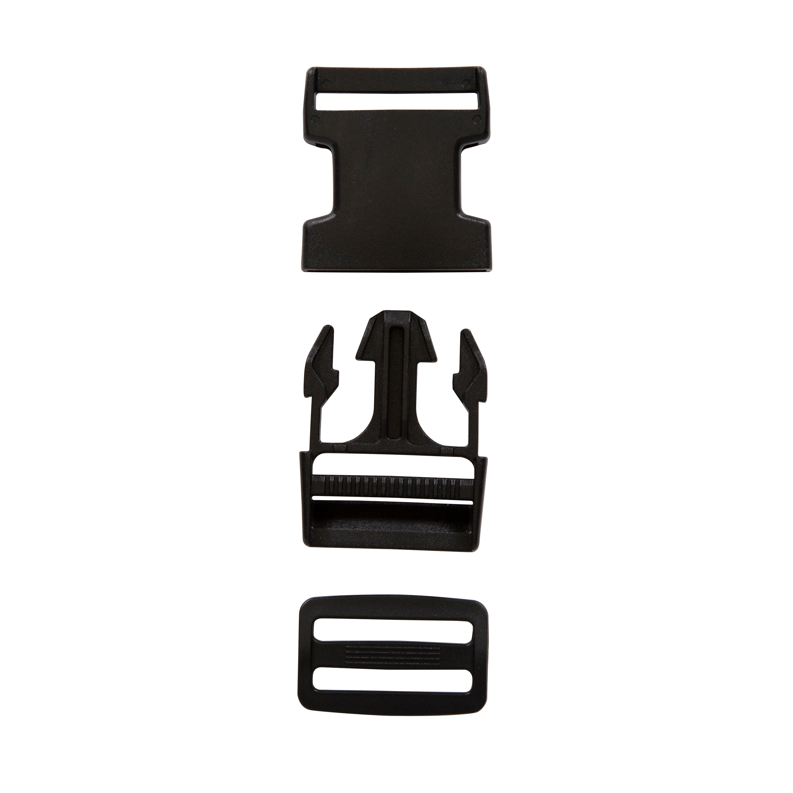 Side Release Buckle W/ Slider - 1 1/2 In-eSafety Supplies, Inc