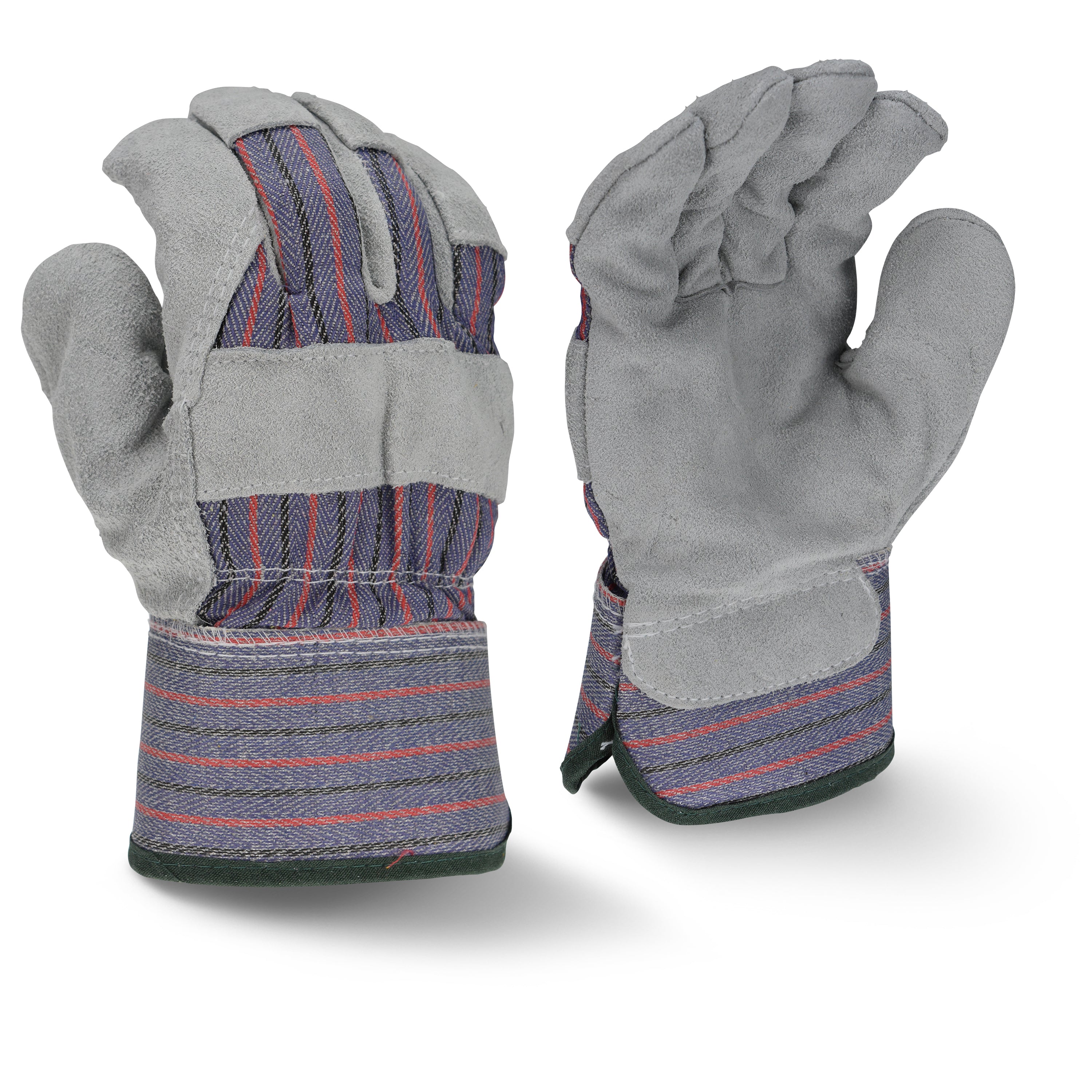 Radians RWG3205 Fleece Lined Regular Shoulder Gray Split Cowhide Leather Glove-eSafety Supplies, Inc