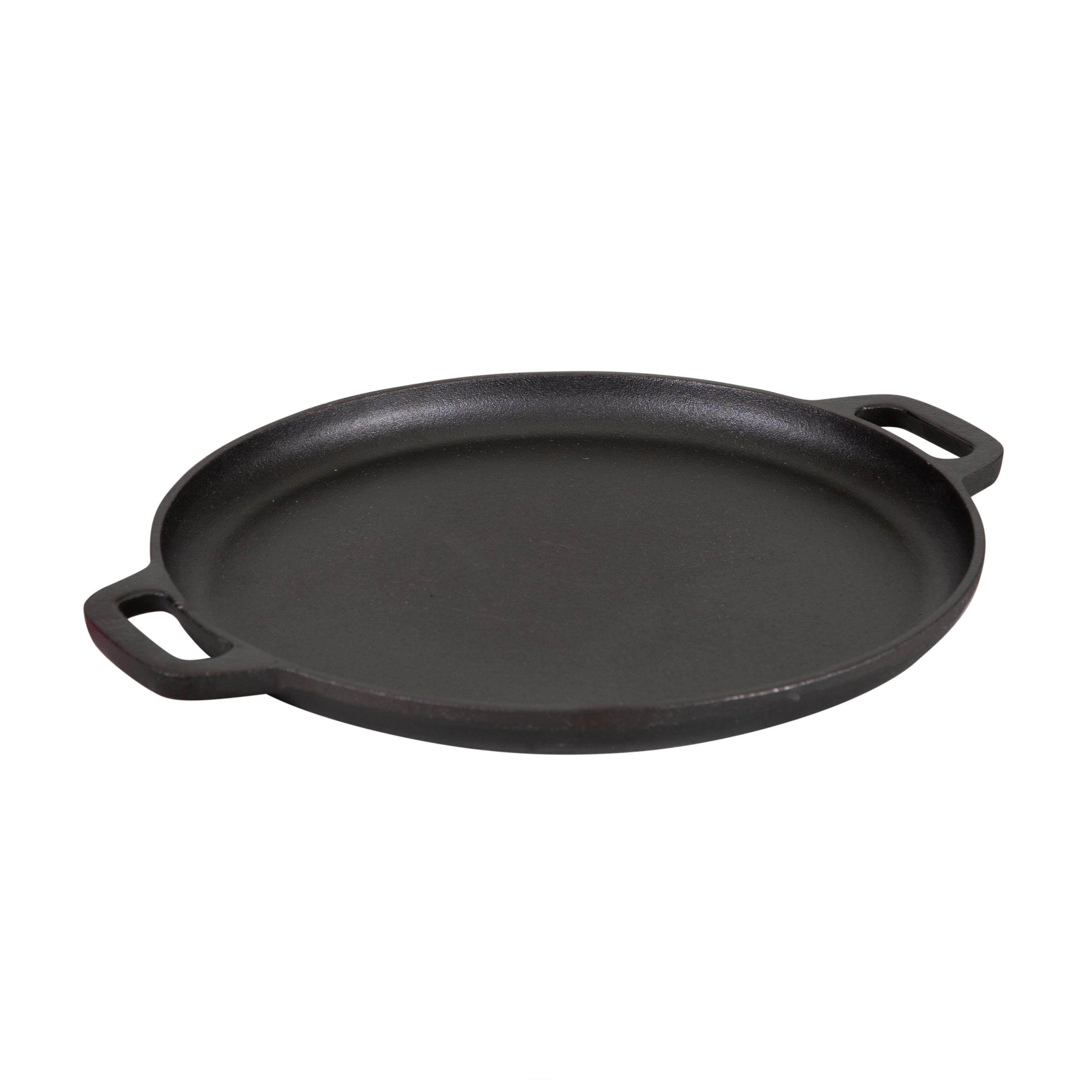 Pre-Seasoned Cast Iron Pizza Pan - 16.5 Inch-eSafety Supplies, Inc