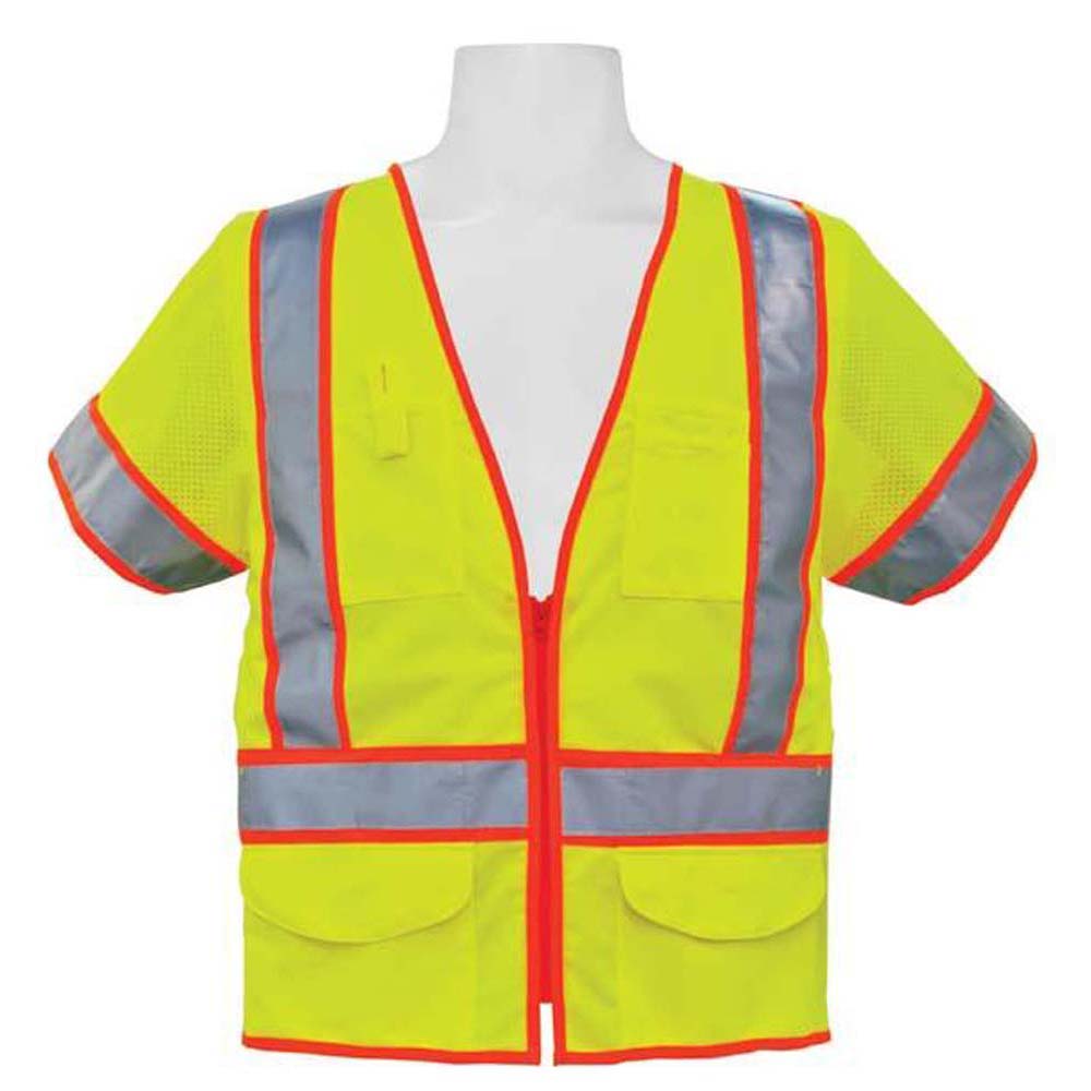 3A Safety - ANSI Class III Solid Multi-pocket Vest with Sleeves-eSafety Supplies, Inc