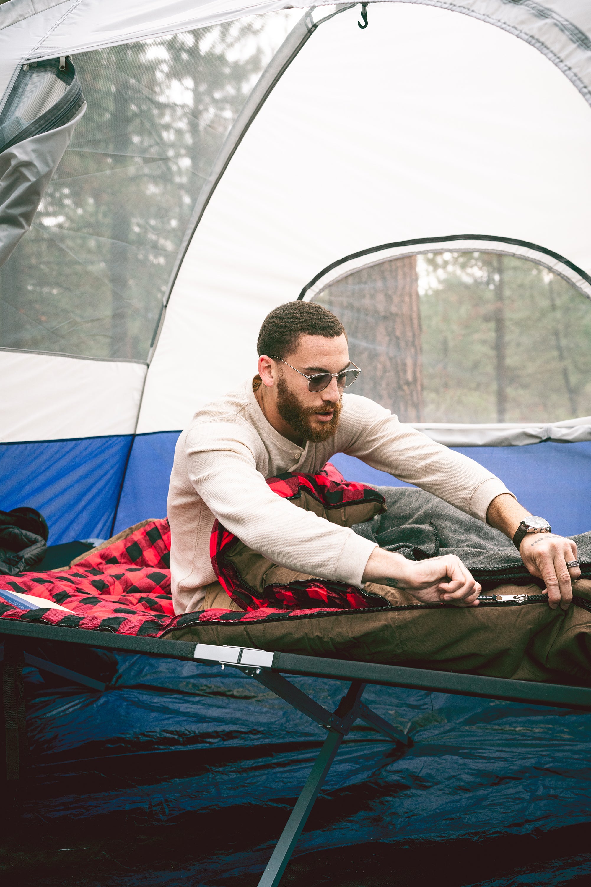 Heavy-Duty G.I. Cot - 86 X 40.25 X 21.25 Inches-eSafety Supplies, Inc