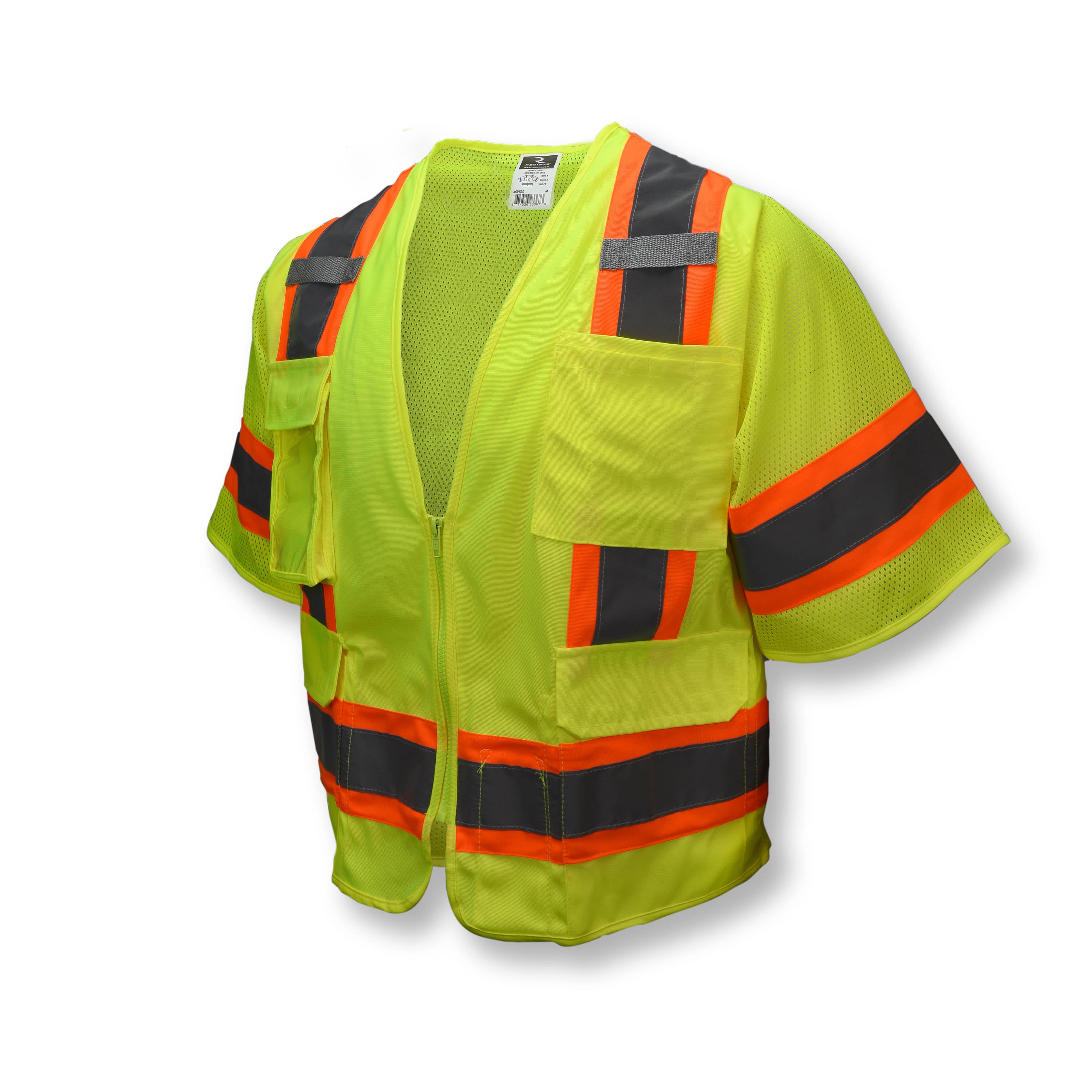 Radians SV63 Two Tone Surveyor Type R Class 3 Two Tone Safety Vest-eSafety Supplies, Inc
