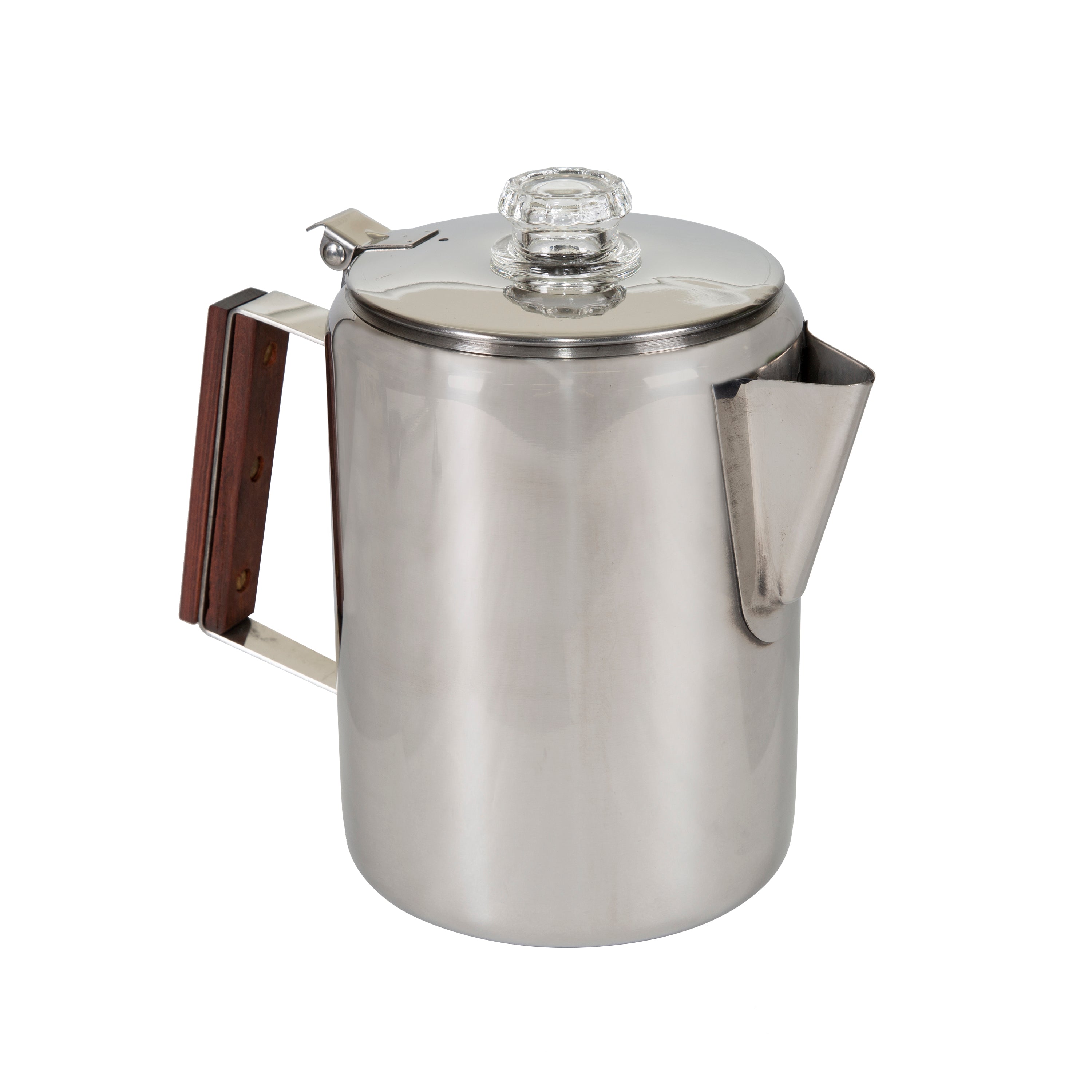 Stainless Steel Percolator Coffee Pot - 9 Cup-eSafety Supplies, Inc