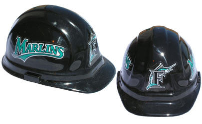Florida Marlins - MLB Team Logo Hard Hat Helmet-eSafety Supplies, Inc
