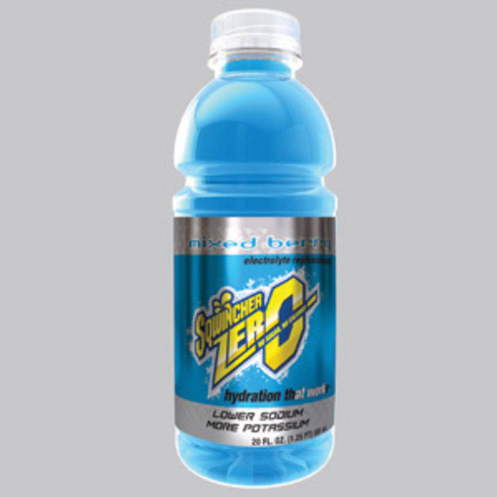 Sqwincher 20 Ounce ZERO Ready To Drink Bottle Electrolyte Drink (24 Electrolyte Drink - Pack)-eSafety Supplies, Inc