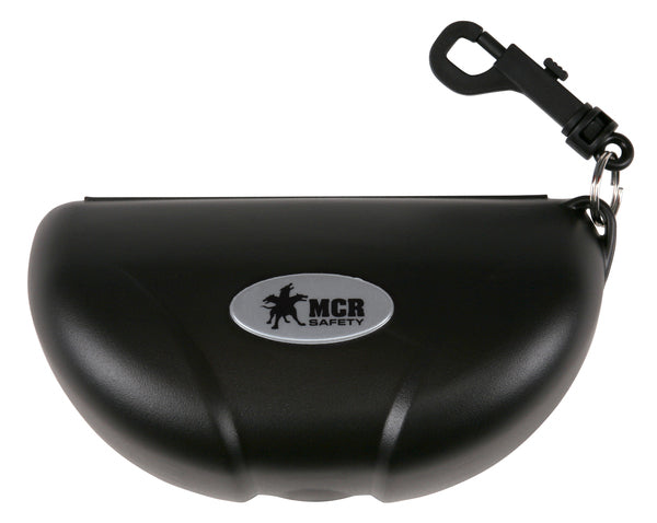 MCR Safety Eyewear Black Hard Case W/ Belt Hook-eSafety Supplies, Inc