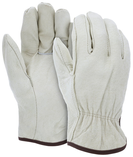 MCR Safety Economy Pig Grain Drvr Glove Str Thumb-eSafety Supplies, Inc