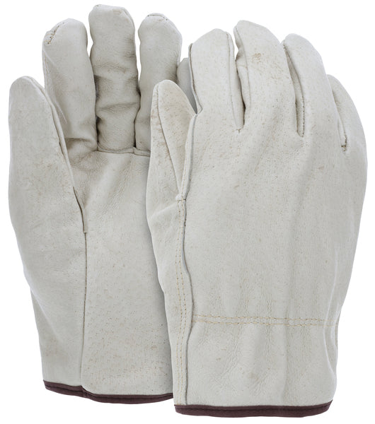MCR Safety Ind Grade Pig Drvr White Fleece Lnd-eSafety Supplies, Inc