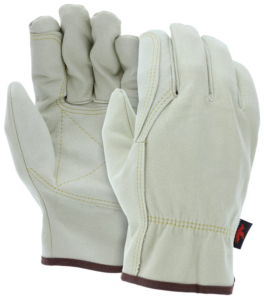 MCR Safety Beige PU/Nylon blend Drvr Dbl Palm Wing-eSafety Supplies, Inc