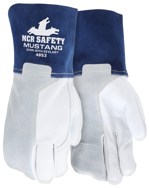 MCR Safety Grain Goat Kevlar Lined MigTig Mitt-eSafety Supplies, Inc