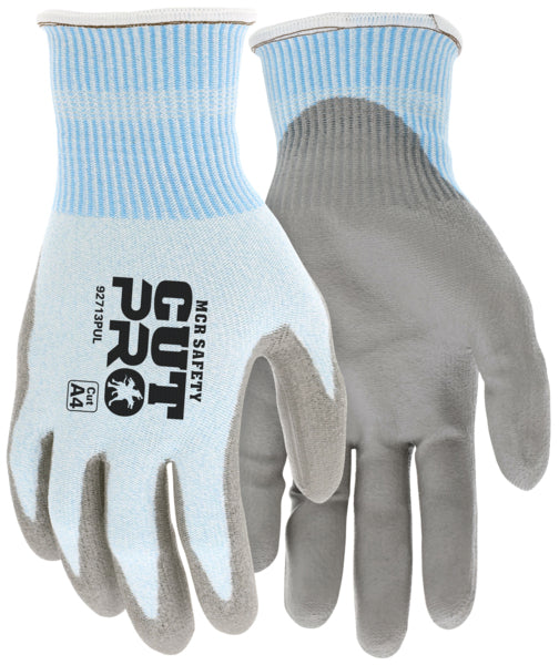 MCR Safety Cut Pro,13g HPPE(No Syn or Steel),PU-eSafety Supplies, Inc