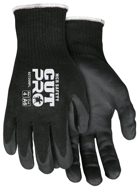MCR Safety Memphis Cut Pro, 10ga HPPE, All Black L-eSafety Supplies, Inc