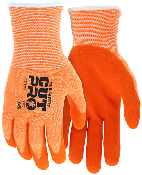 MCR Safety Cut Pro, 13ga HV HPPE Orange SNF L-eSafety Supplies, Inc