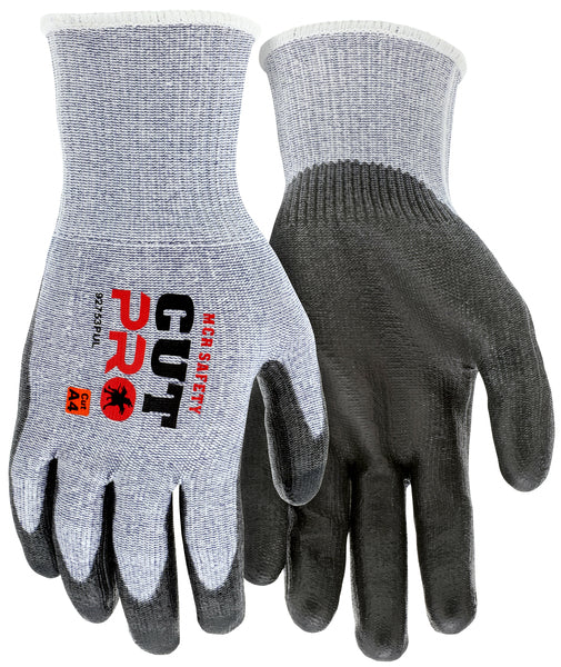 MCR Safety 13g,CutPro,Blue HyperMax,Gray PU-eSafety Supplies, Inc