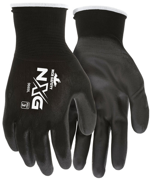 MCR Safety Black Nylon Black PU 13 Gauge XL-eSafety Supplies, Inc