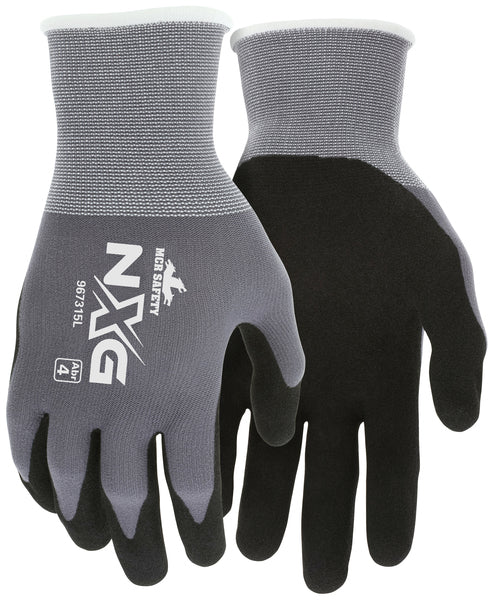 MCR Safety Gray Nylon,SNF Plm, Ltx Free,15g-eSafety Supplies, Inc