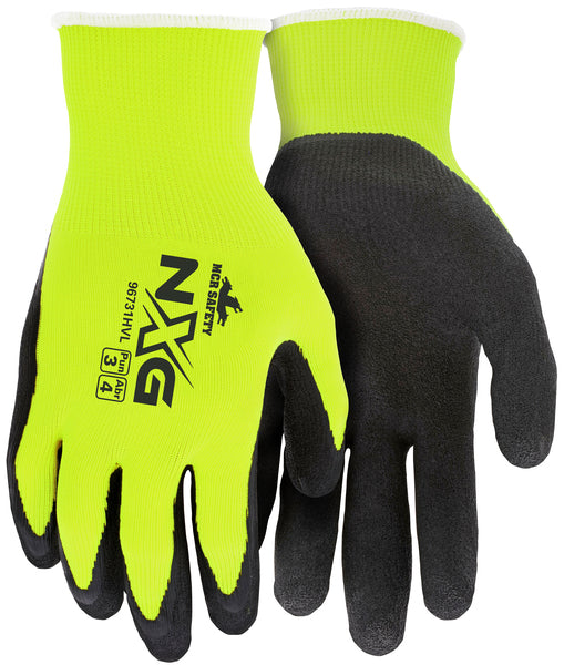 MCR Safety Yellow Hi-Vis/Black Foam Ltx, L-eSafety Supplies, Inc