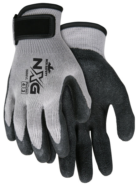 MCR Safety Flex Plus Gray w/Blk Latex 10 Gauge-eSafety Supplies, Inc
