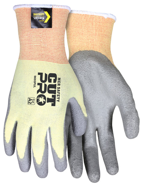 MCR Safety Ultra Tech 15g Kevlar, PU L-eSafety Supplies, Inc